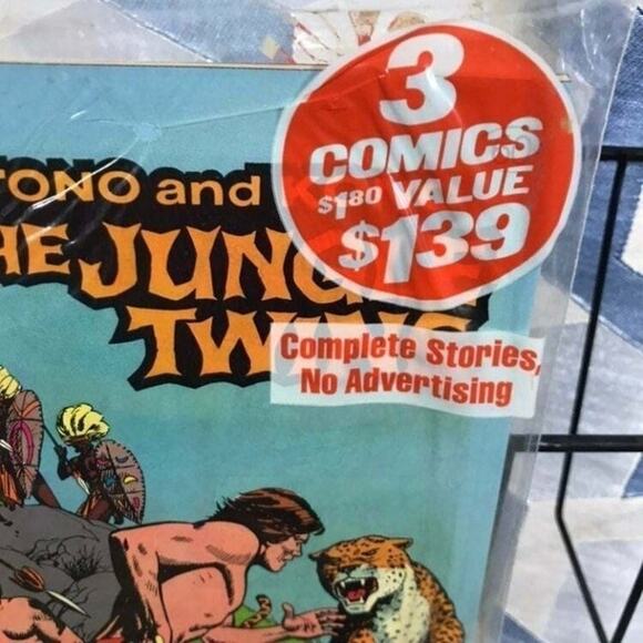 Whitman 3 Value Pack: Tragg 9, Jungle Twins 18, and Brothers Of The Spear 18 - Picture 8 of 9